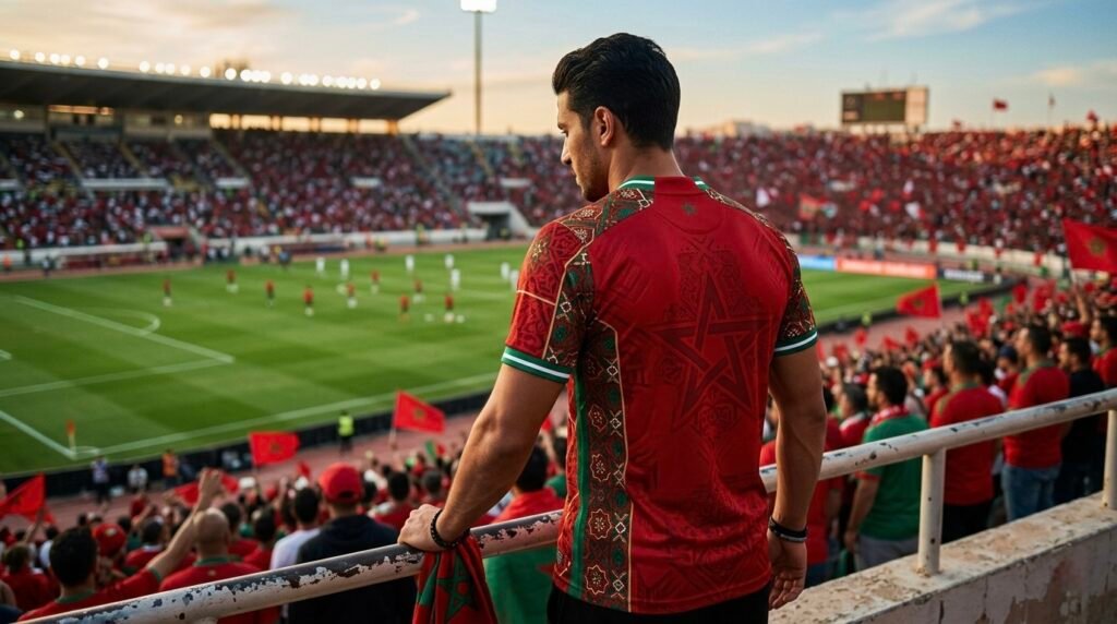 supporter marocain de dos